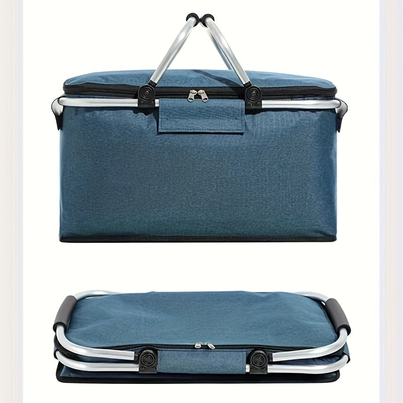 Insulated Picnic Basket Cooler Box