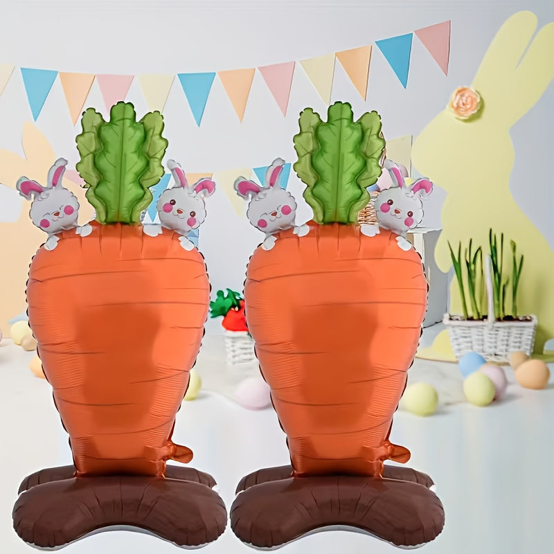 Standing Carrot Balloon Easter Decor