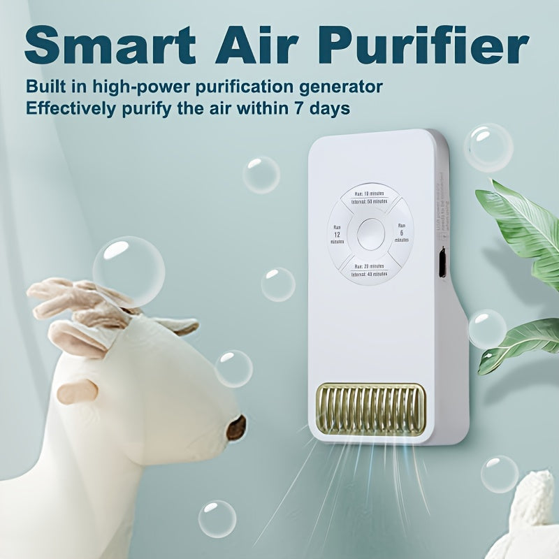 Smart Air Purifier USB Compact Pet Deodorizer