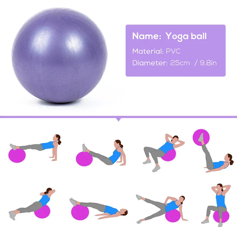 5-Piece Yoga Ball Kit For Beginners