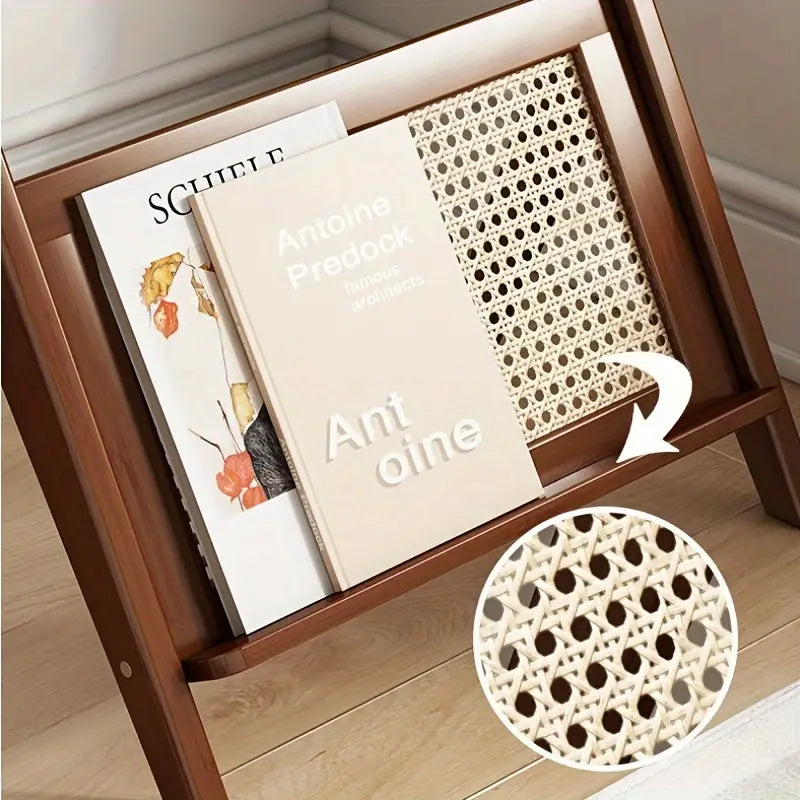 Mini Bedside Table - Sleek Tempered Glass Top
