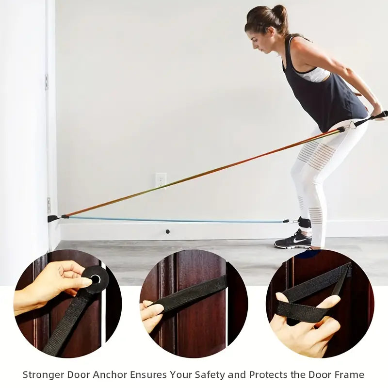 11pcs TPE Resistance Fitness Set - Ultimate Strength Trainer