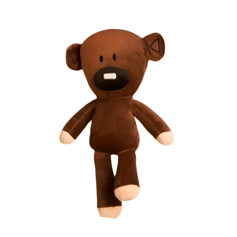 Plush Bean Bear Comfort Pillow Toy For Small