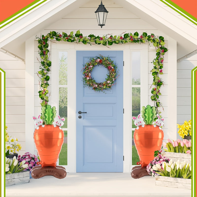Standing Carrot Balloon Easter Decor