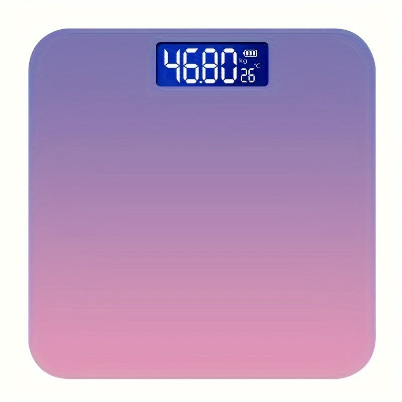 High-Precision Smart Bathroom Scale with LCD Display