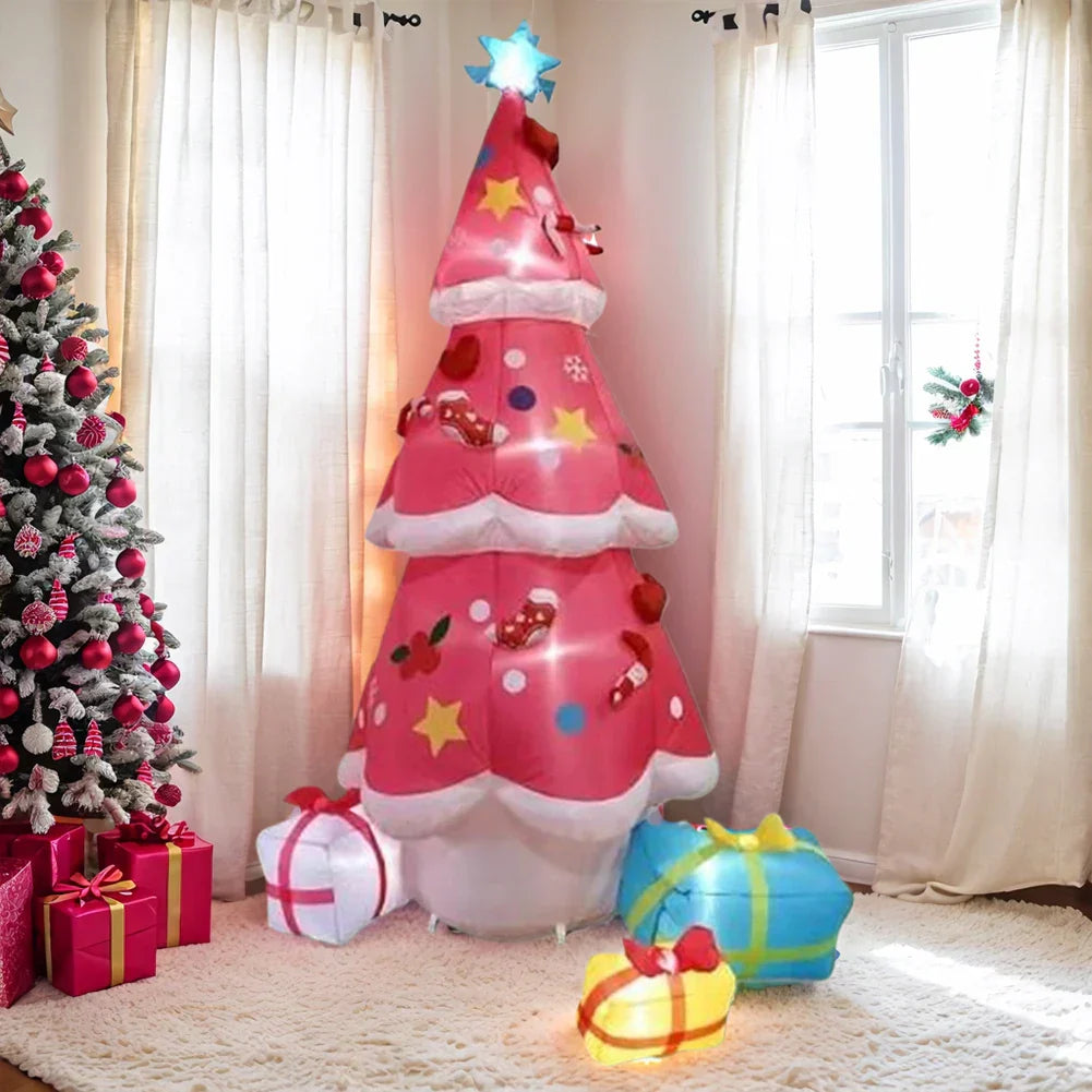 Inflatable Christmas Tree With Led Lights