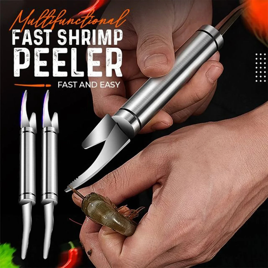 6-In-1 Multifunctional Shrimp Peeler & Fish Scaler