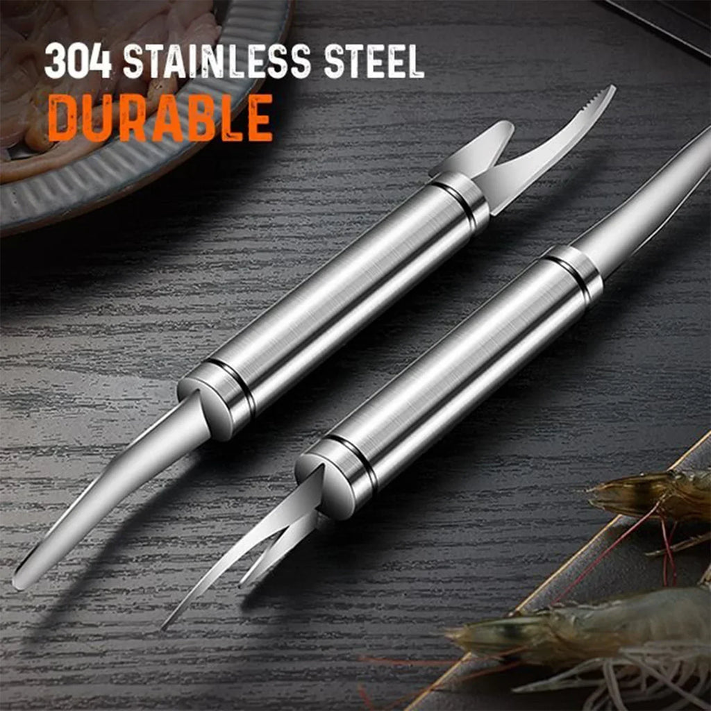 6-In-1 Multifunctional Shrimp Peeler & Fish Scaler