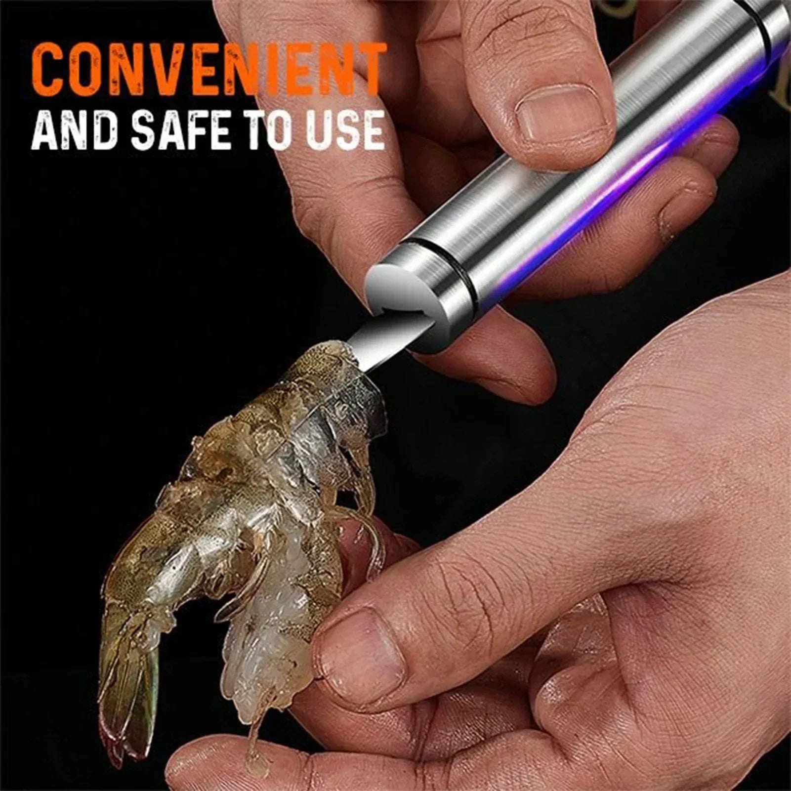 6-In-1 Multifunctional Shrimp Peeler & Fish Scaler