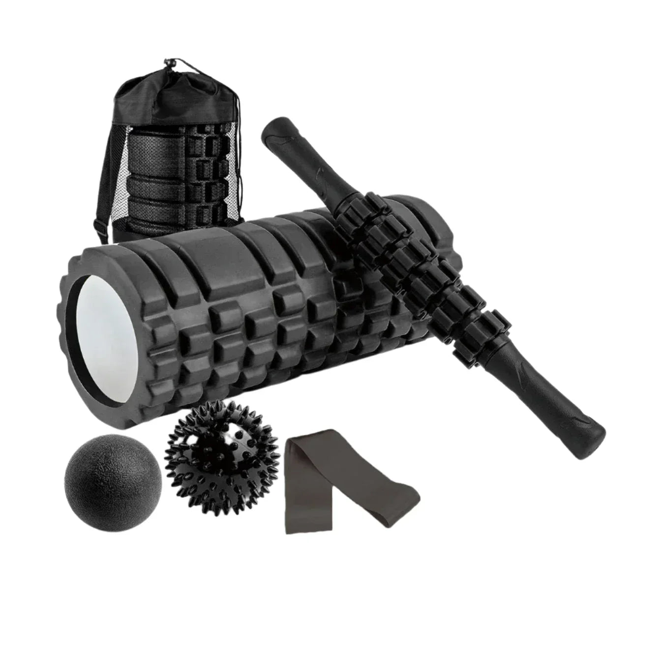 6-In-1 Yoga Training Set Foam Roller