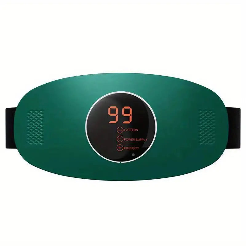 Ultimate Massage Belt with 99 Automatic Modes - Green (USB Rechargeable)