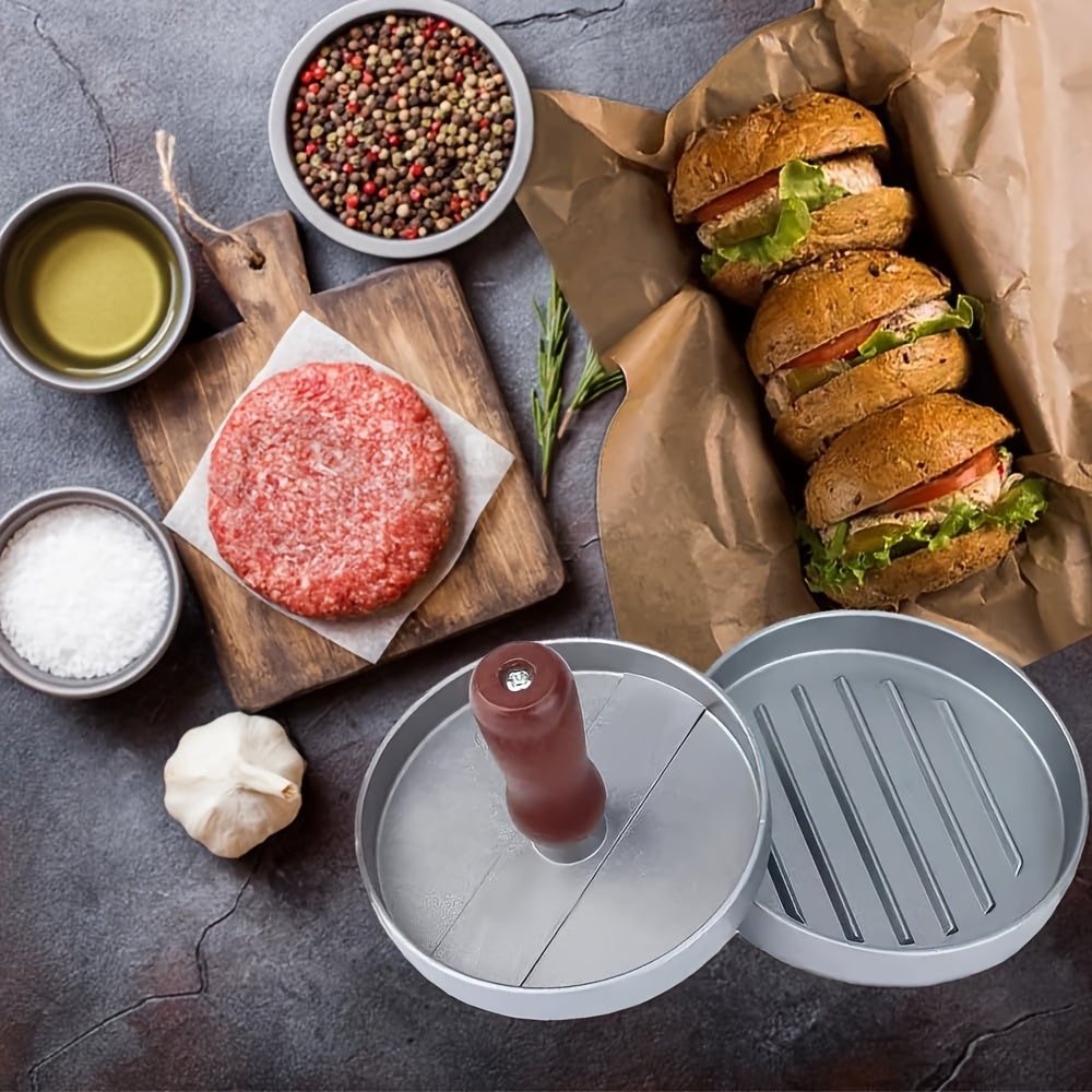 Metal Burger Press With Non-Stick Coating