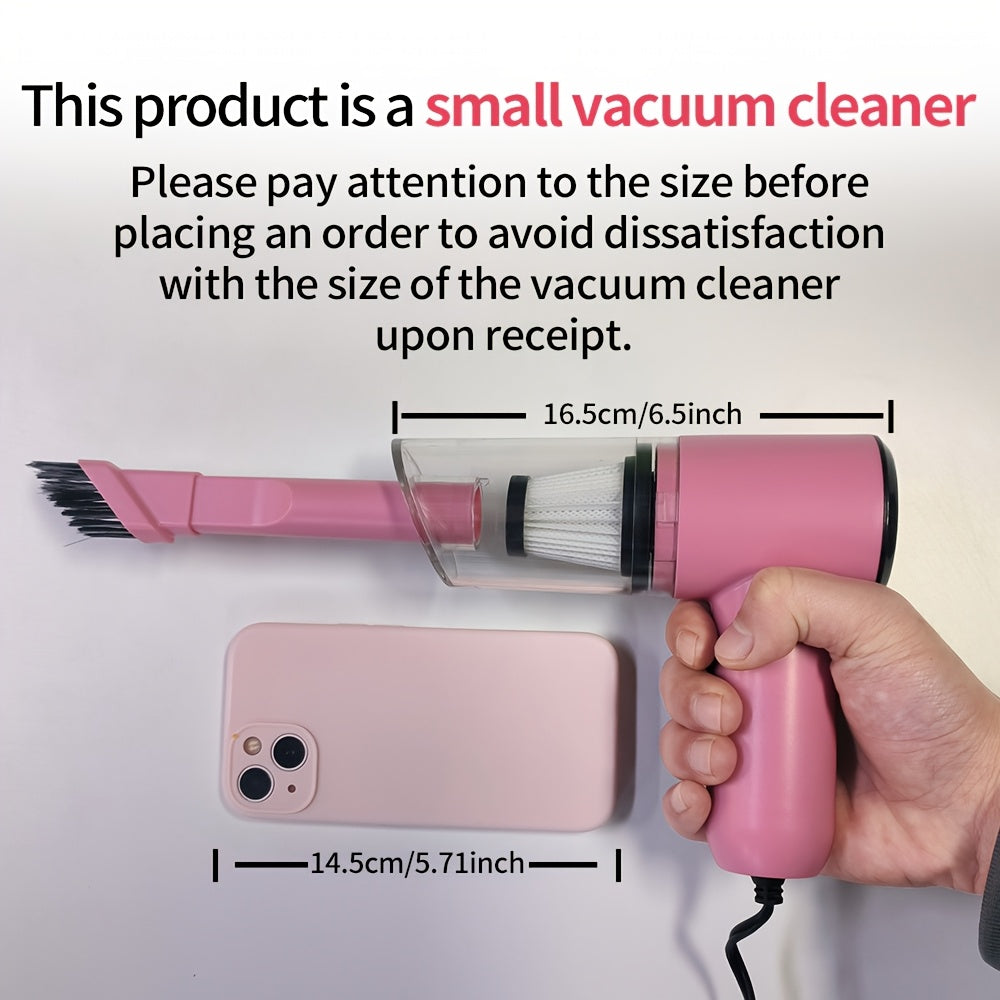 Netm Handheld Car Vacuum Cleaner With Accessories Kit