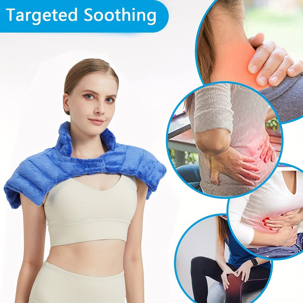 Weighted Heating Pad for Neck, Shoulders & Back