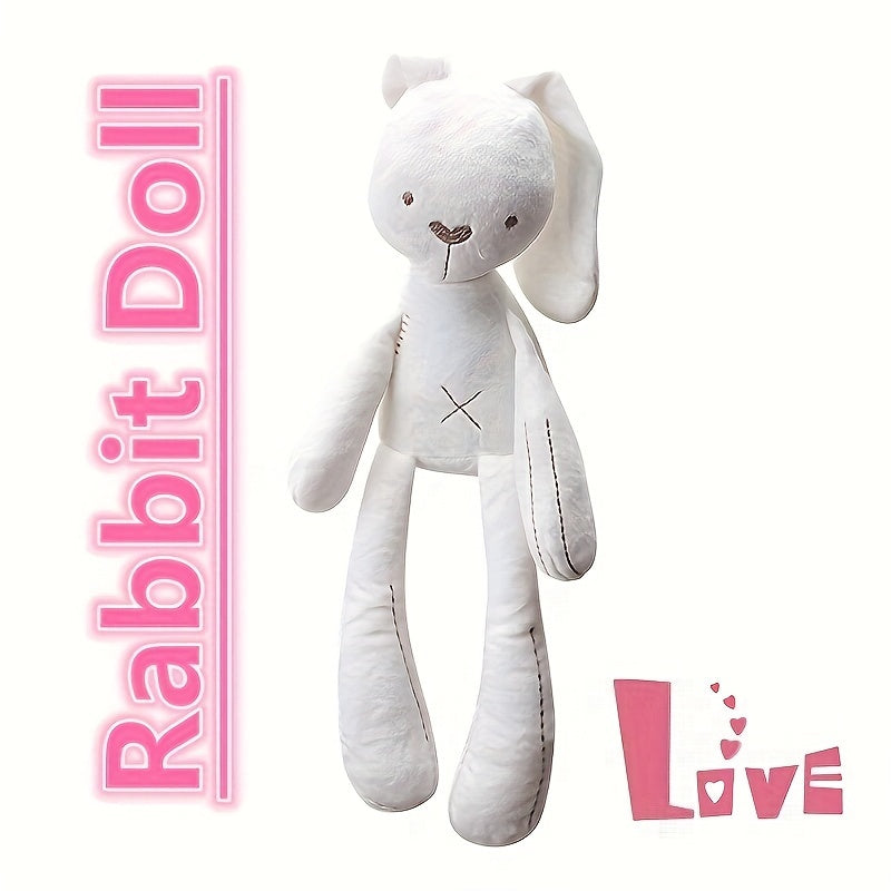 Adorable Plush Long-Legged Rabbit Baby Doll Toy