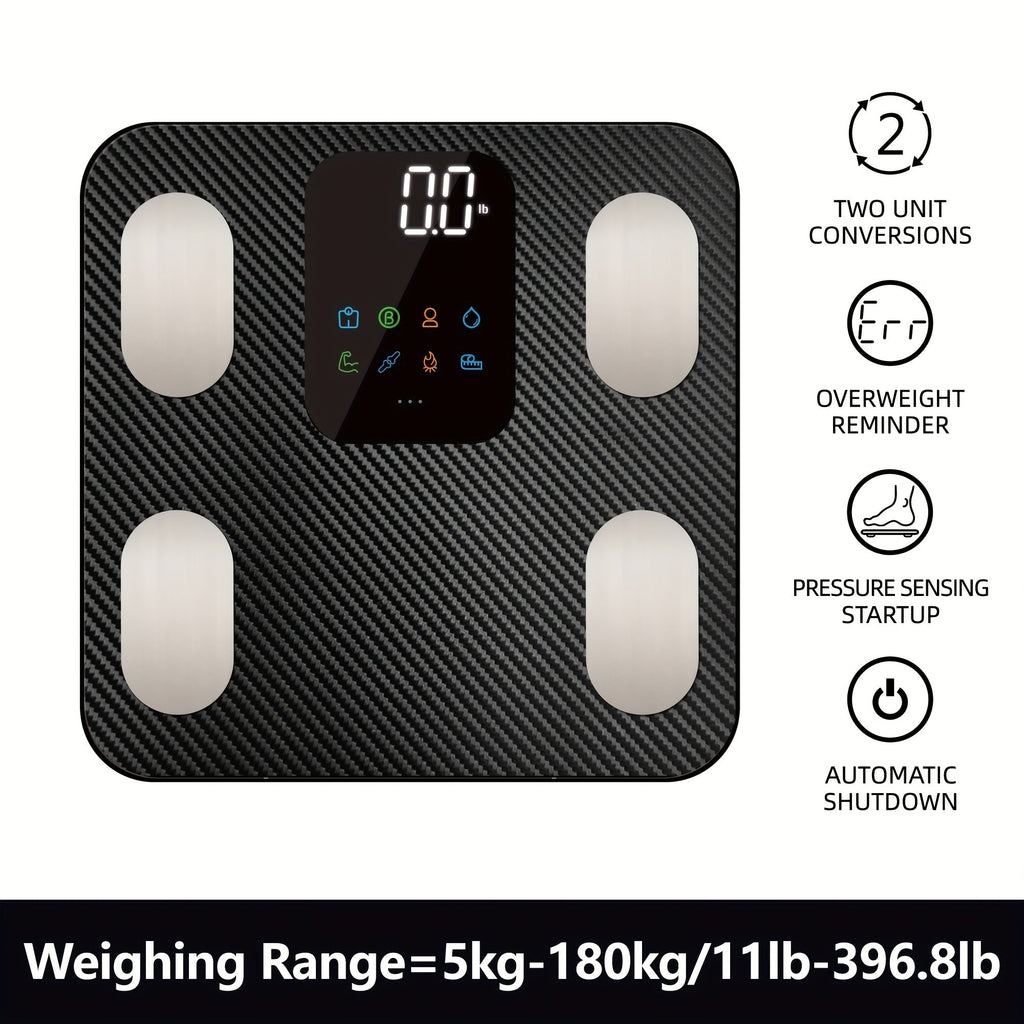 Smart Body Fat Bathroom Digital Scale
