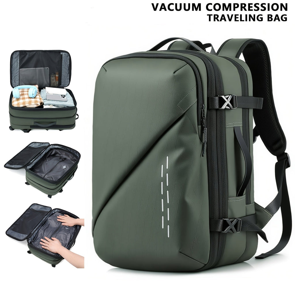 Large Anti-Theft Expandable Men's Laptop Backpack
