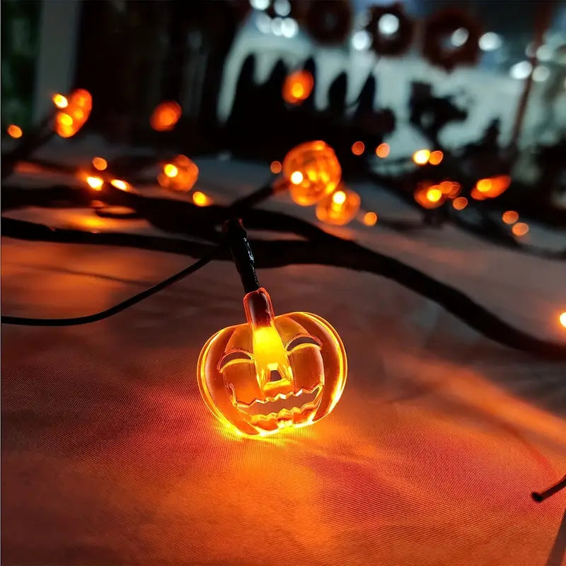 Enchanted Grove Halloween Lights: Willow Whispers