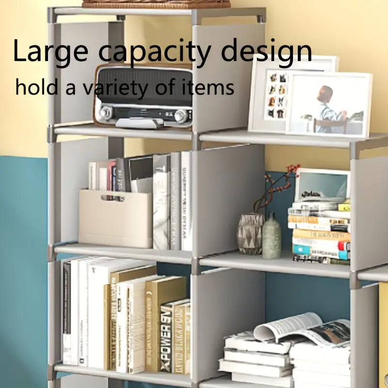From classics to contemporary, this five-tier bookshelf has room for it all