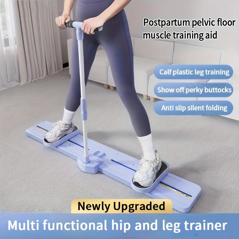 5-in-1 Fitness Core Trainer with Handles & Wheels