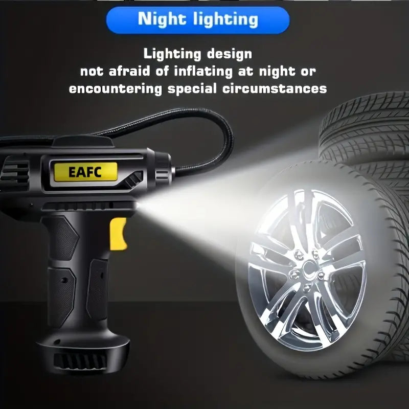 Empower Your Wheels with 120W of Portable Air Excellence