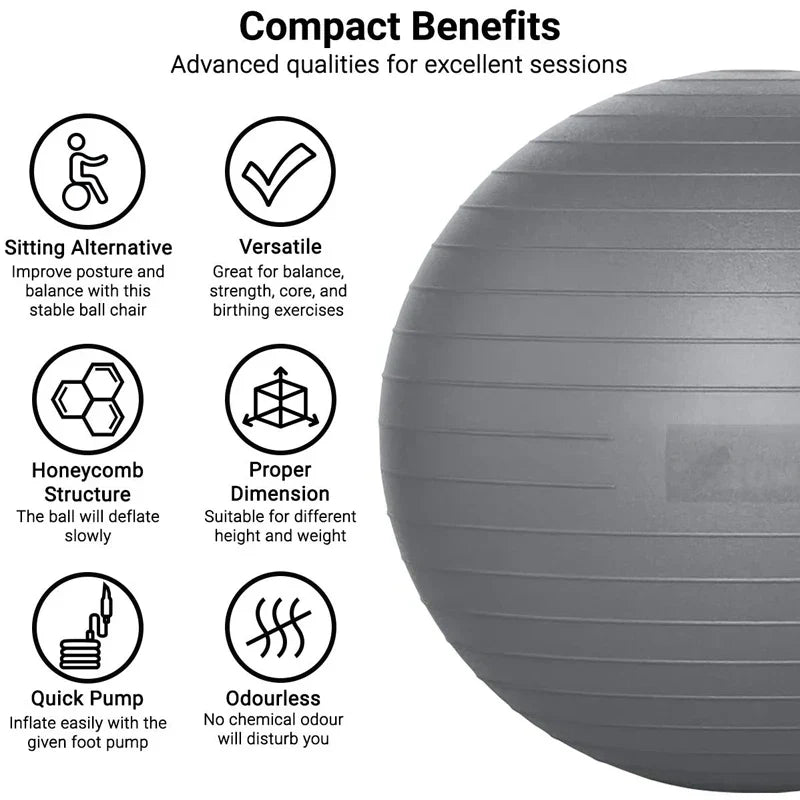 Balance Ball For Yoga & Pilates