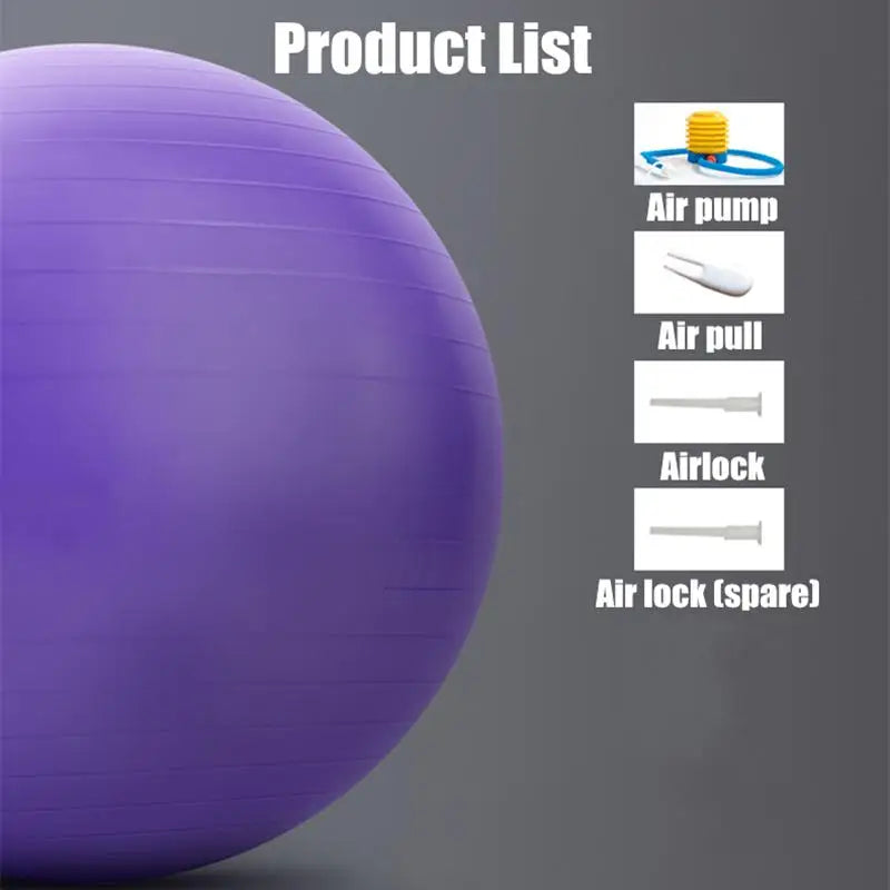 Yoga Ball For Fitness And Balance