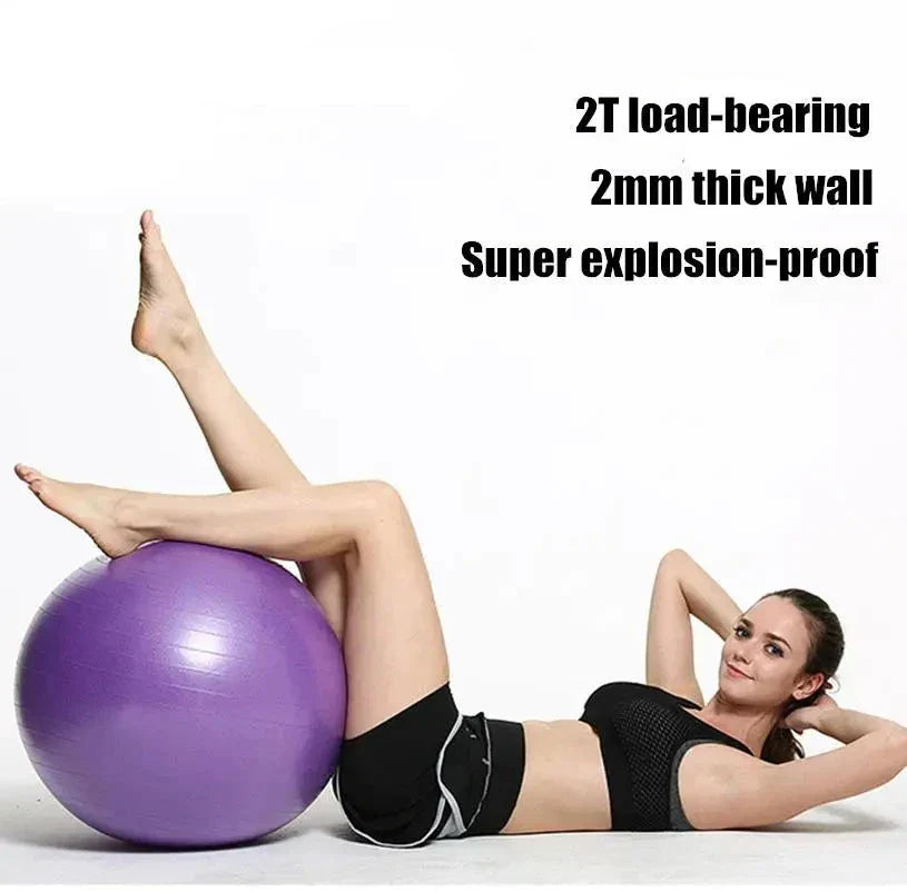 Yoga Ball For Fitness And Balance