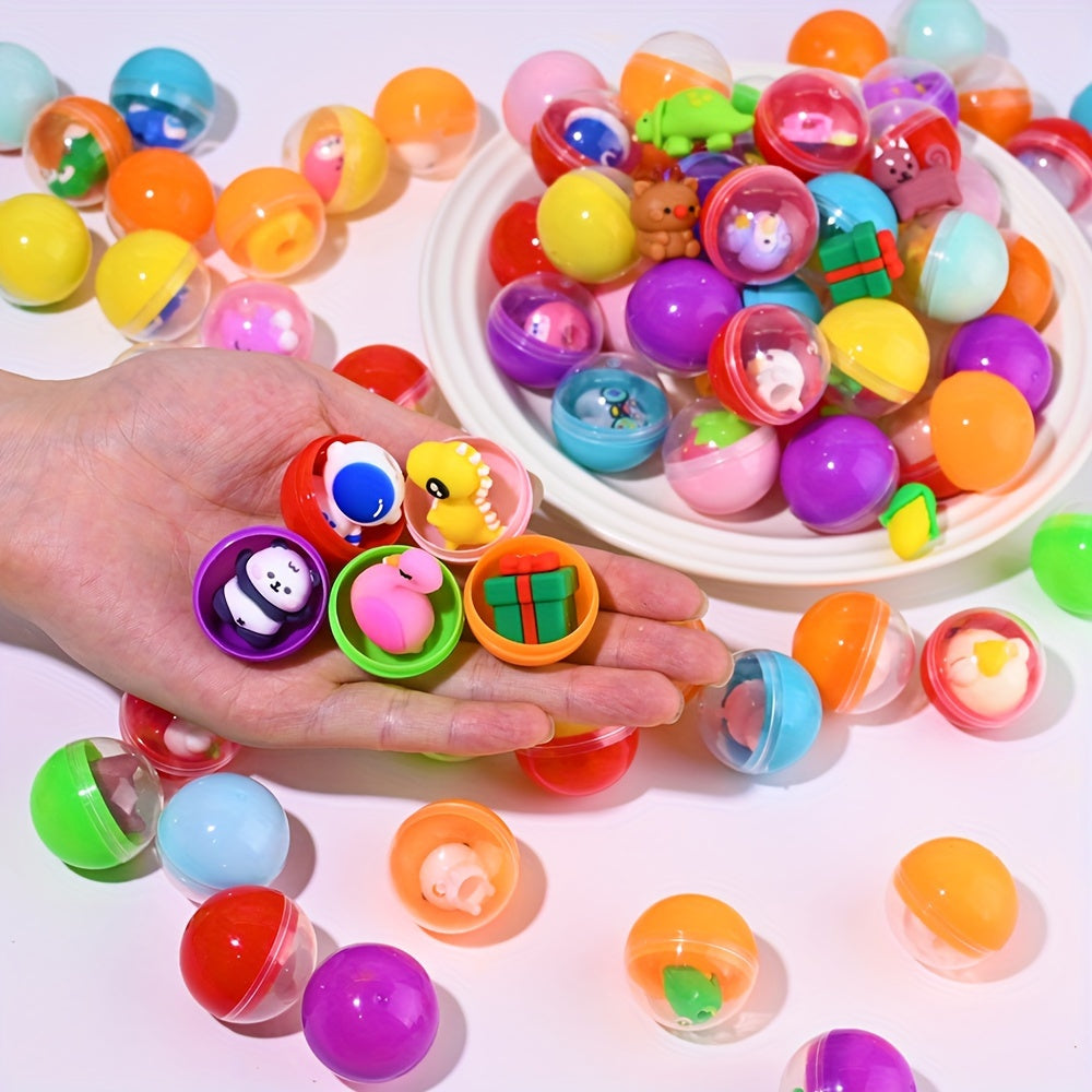 50Pcs Mini Dolls In Clear Capsules For Gumball Machines