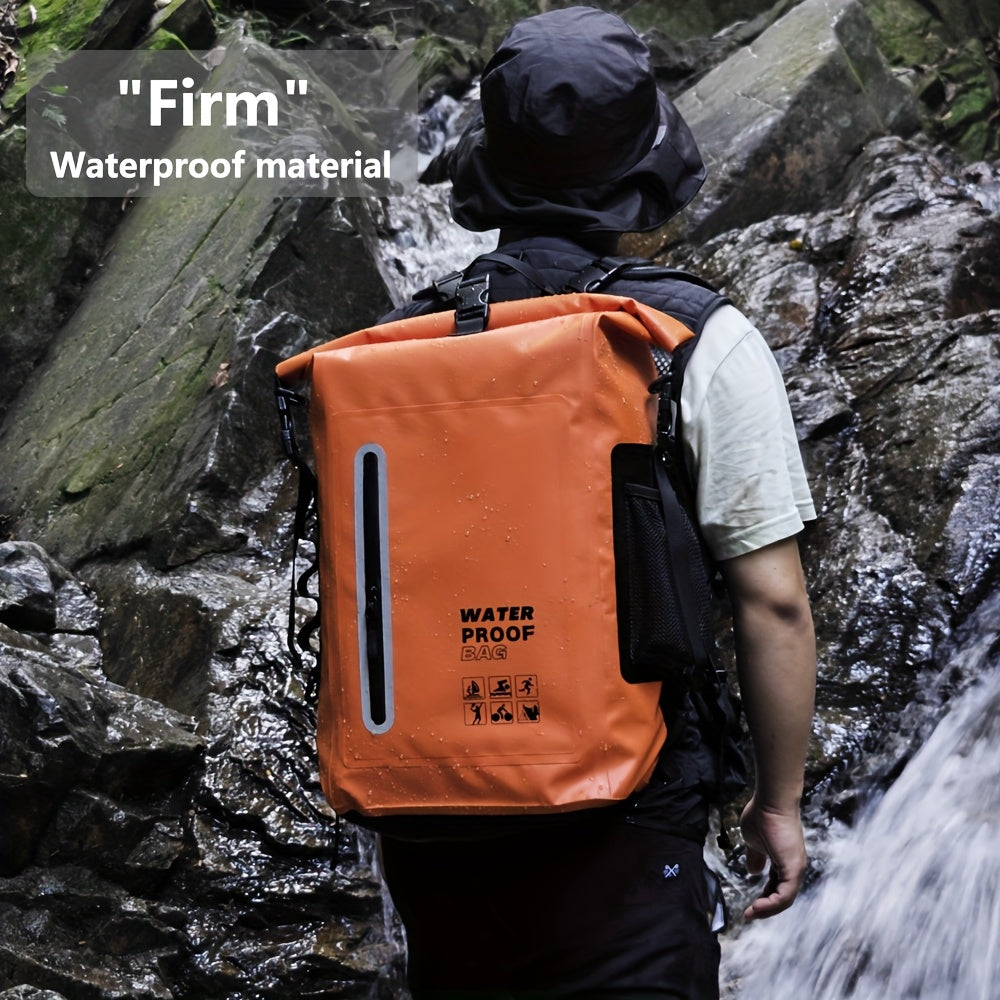 25L Waterproof Outdoor Adventure Backpack with Bottle Pocket