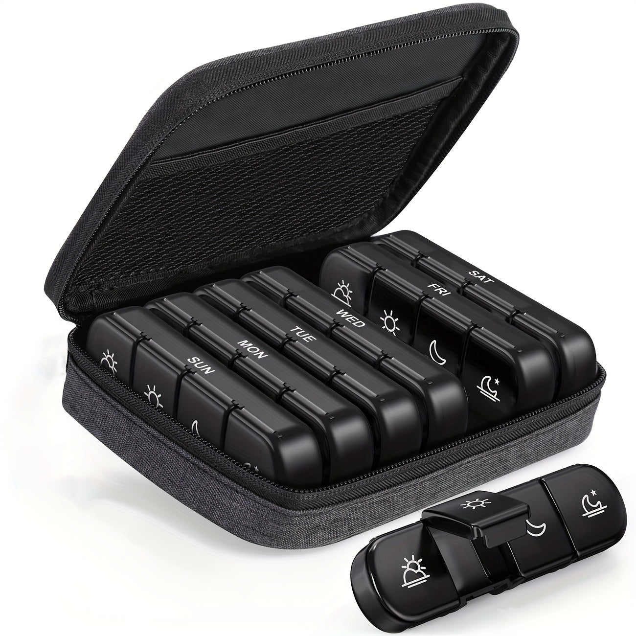 Weekly Pill Organizer Set