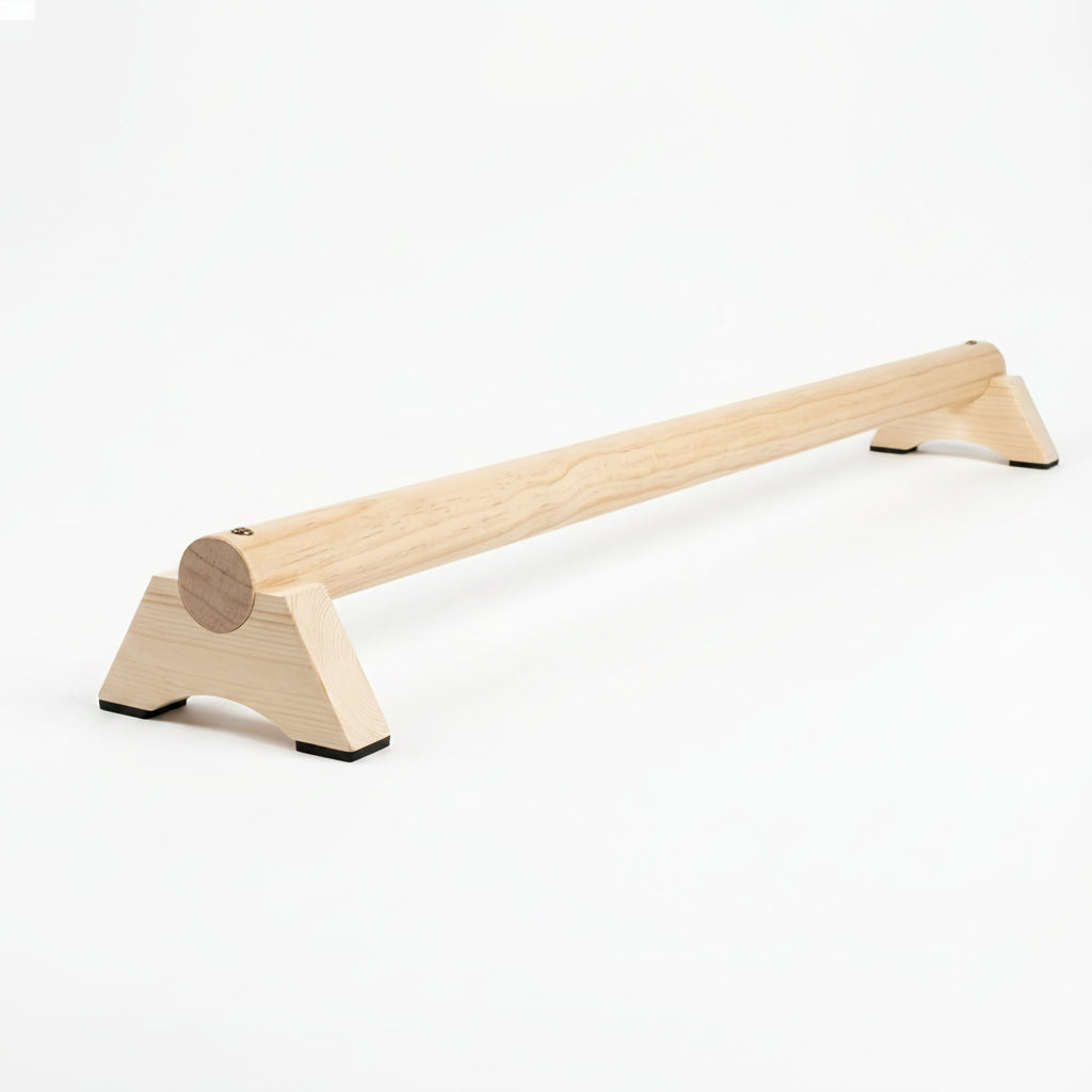 Solid Wood Balance Board Trainer for Core Strength & Stability