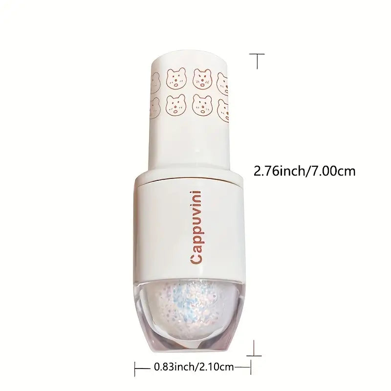 6 Color Liquid Eyeshadow with Highlight Sequins - Sparkling, Waterproof, and Long-Lasting Makeup