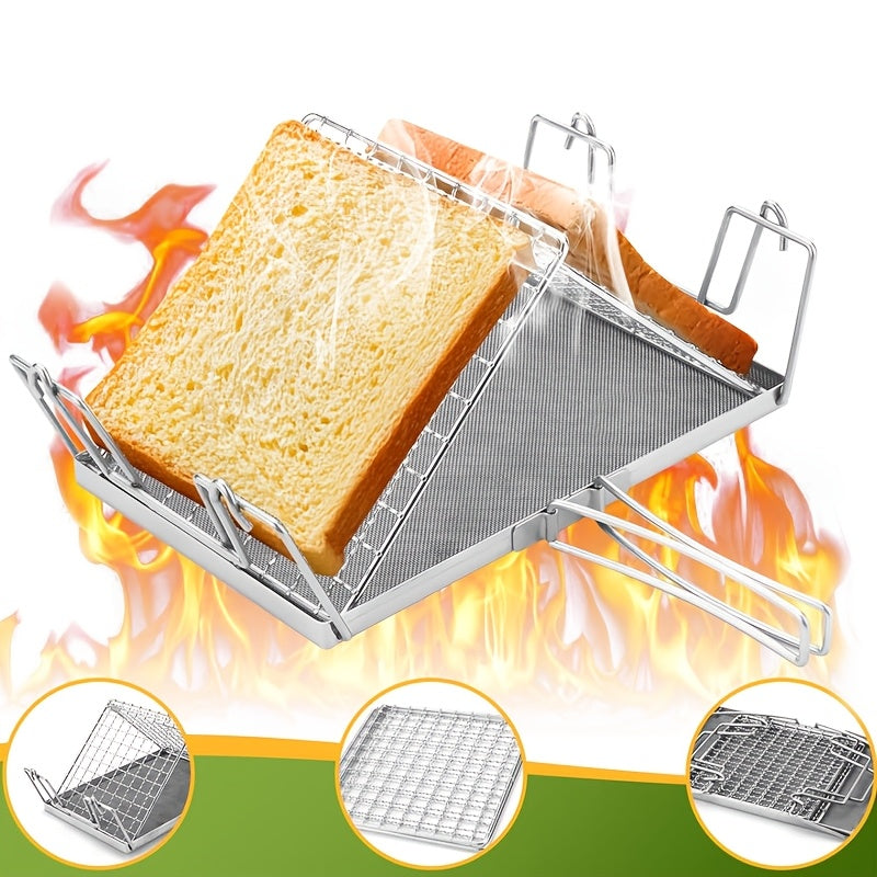 Foldable Portable Stainless Steel Barbecue Grill