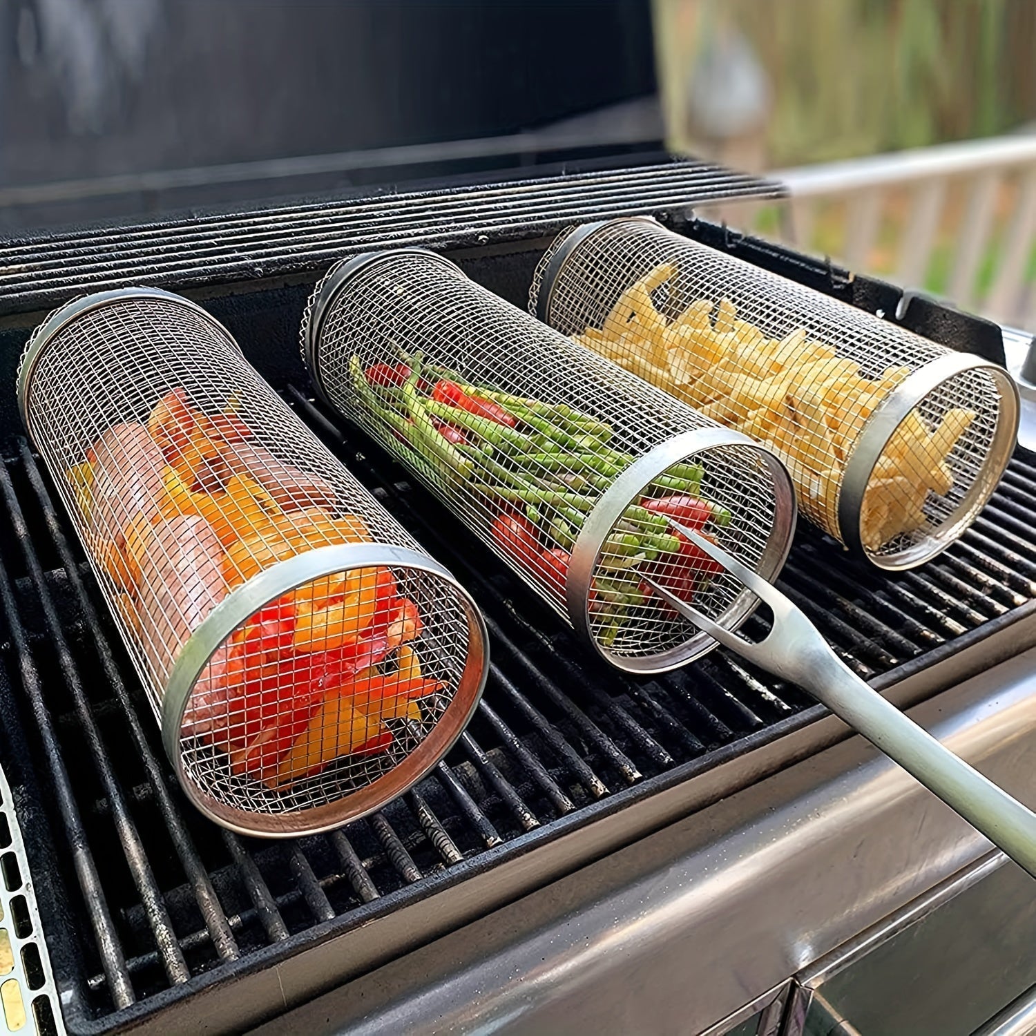 Portable Bbq Grill Set
