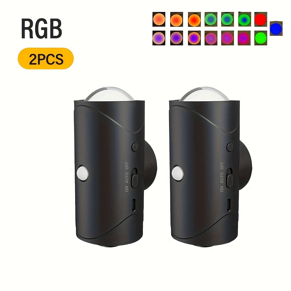 LED Wall Sconce Motion Sensor Night Light (2pcs)