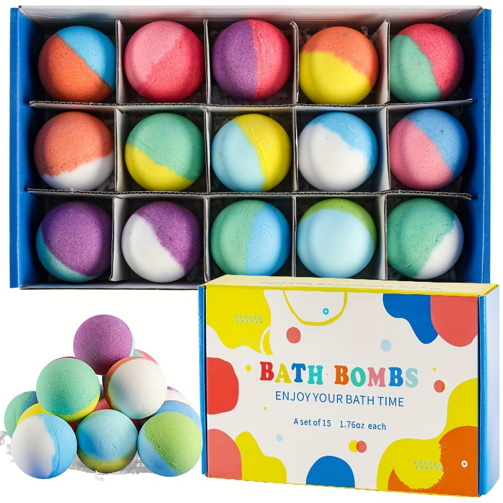 Surprise Toy Bath Bombs for Kids (15-Pack)