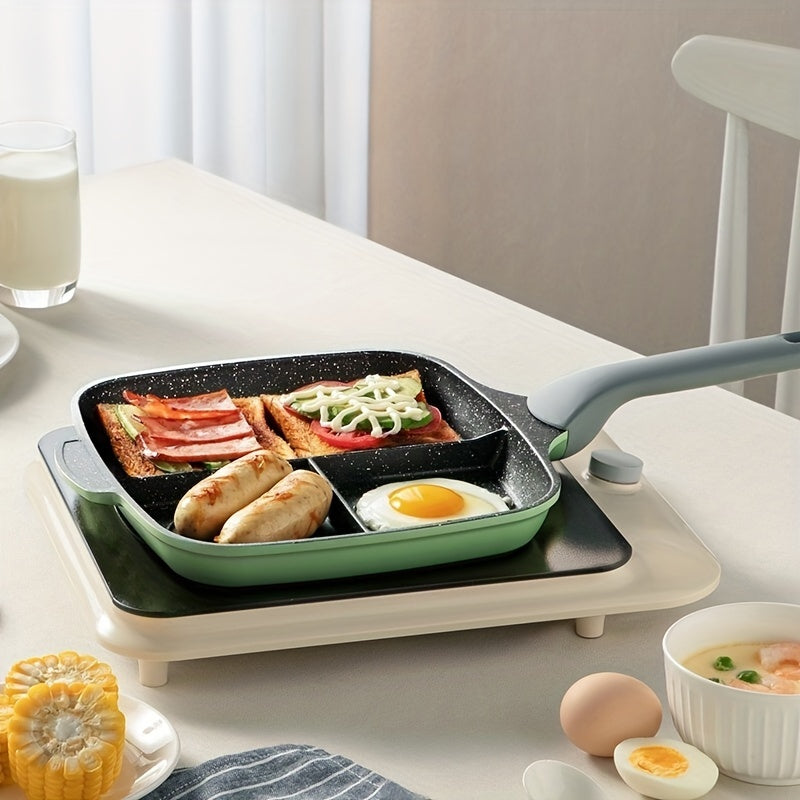 Griddle Pan Non-Stick Divided Cooking (3-in-1)