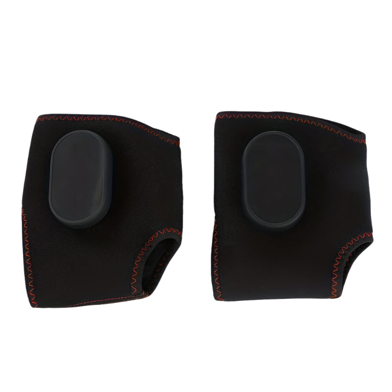 Heated Ankle Massager Pair with 3 Vibration Modes