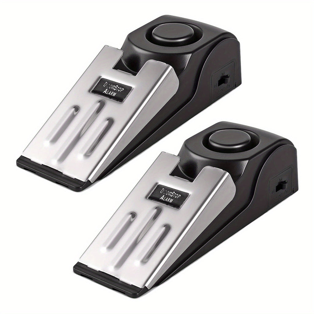 Door Stop Alarm Anti-Theft Security (2pcs)