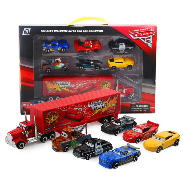Pixar Cars Diecast Toy Set (7Pcs)
