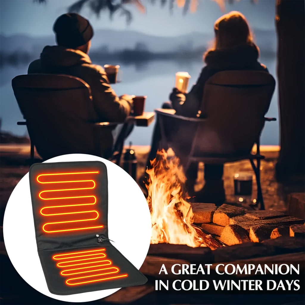 USB Heated Seat Cushion with 3 Heating Levels