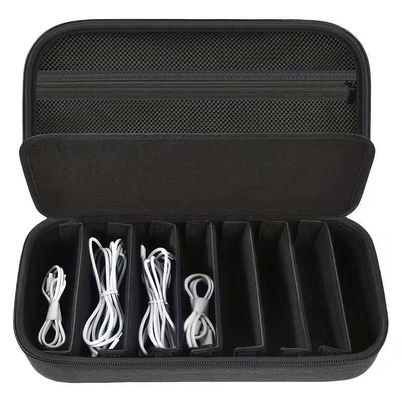 Travel Glasses & Cable Organizer Case