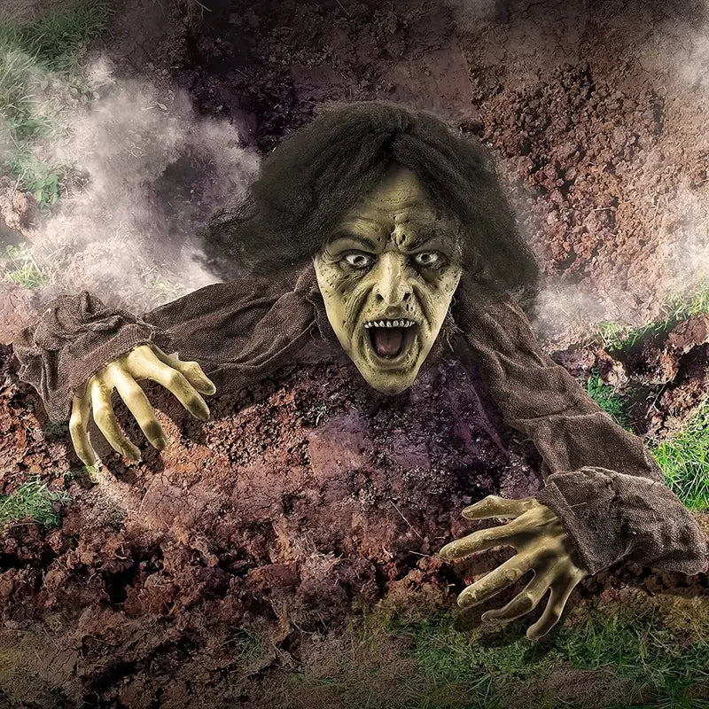 Female Zombie Crawler - Ghost Prop