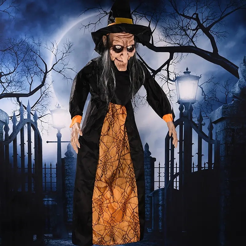 Luminous Hanging Ghost - Witch Voice Control Prop