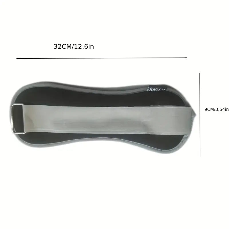 1 Pair 0.6kg Strength Training Ankle Weights - Leg Exercise Equipment