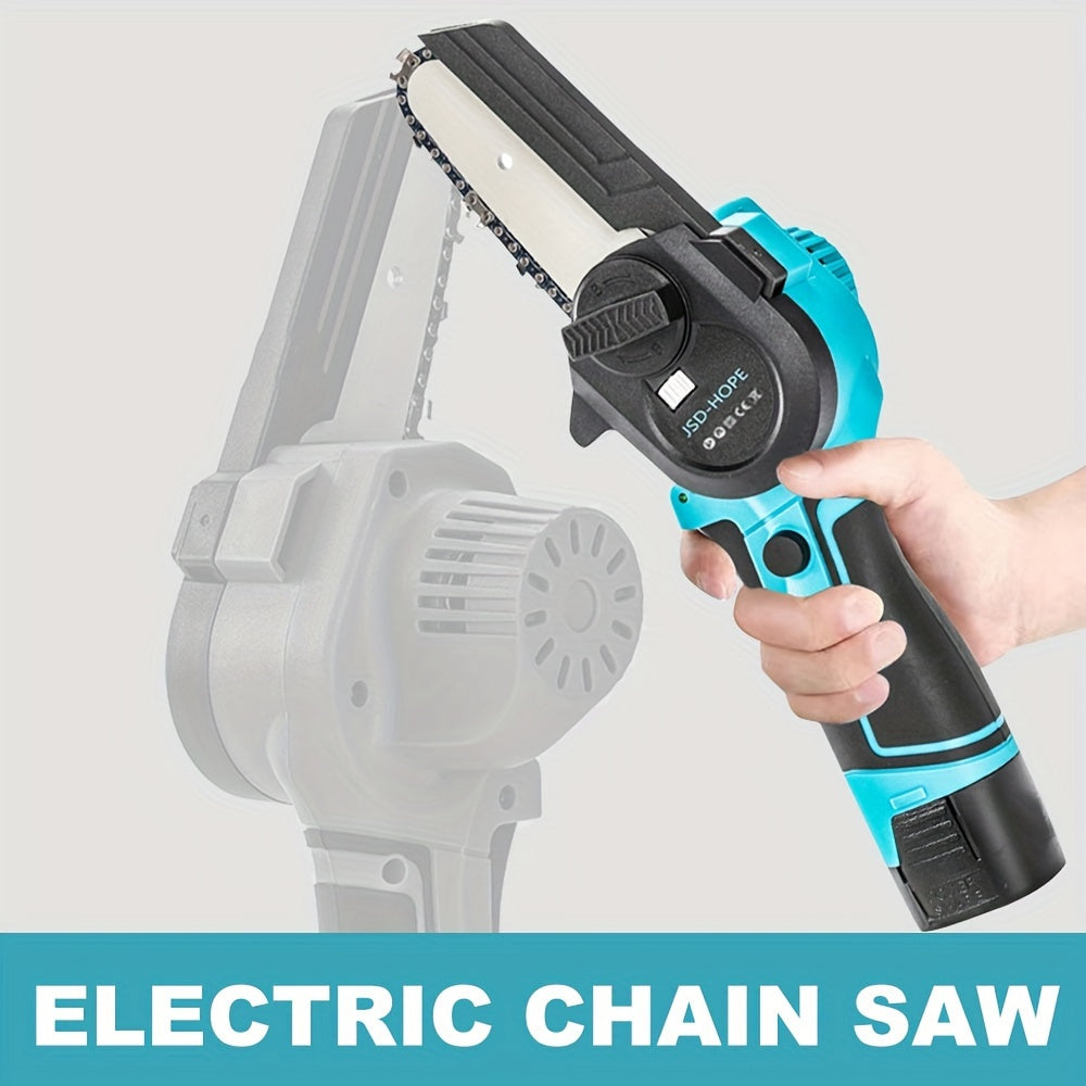 Mini Cordless Chainsaw 18V Handheld Tree Cutter