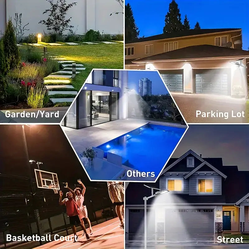350LED Solar Street Light - Powerful Outdoor Illumination
