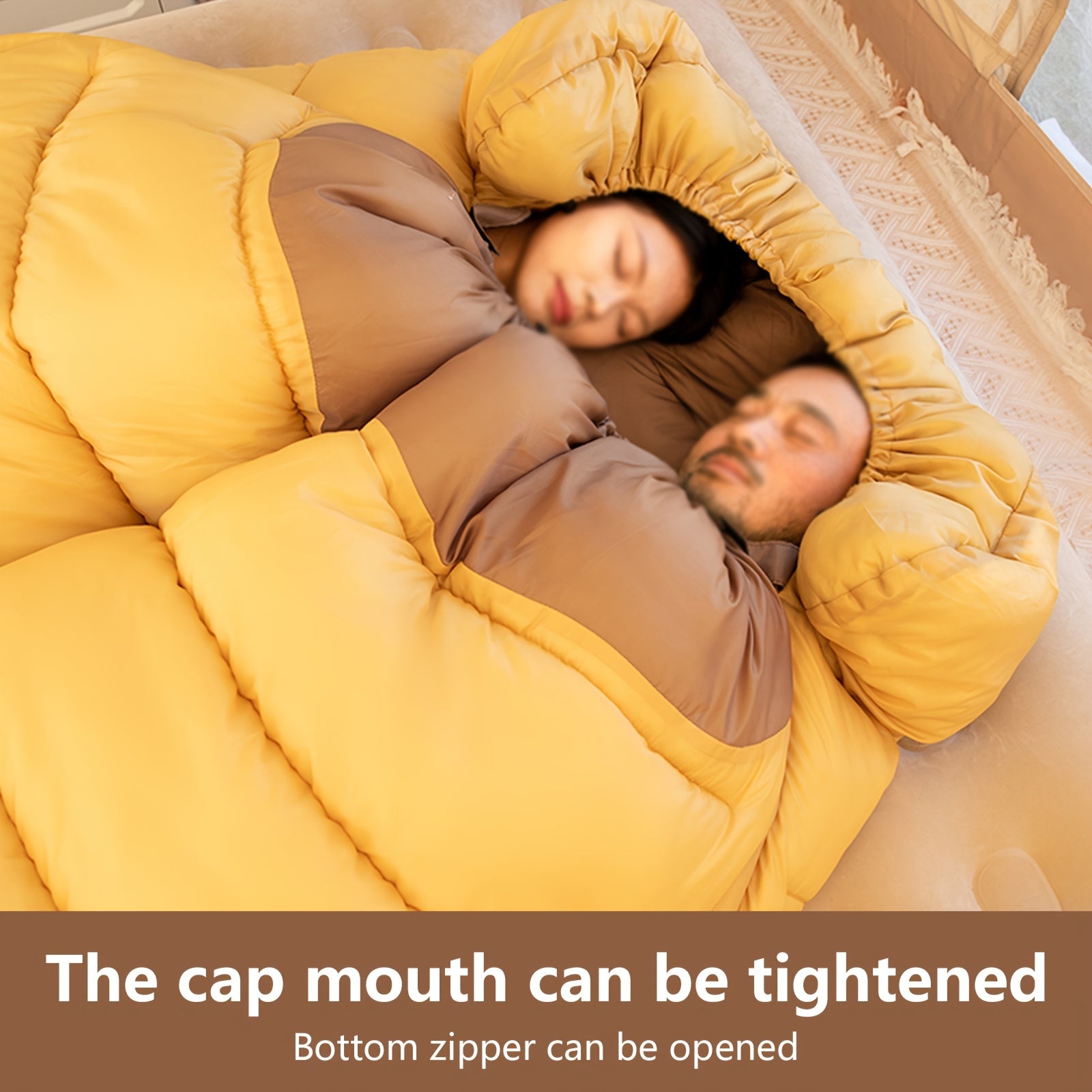 Double Sleeping Bag for Two Adults