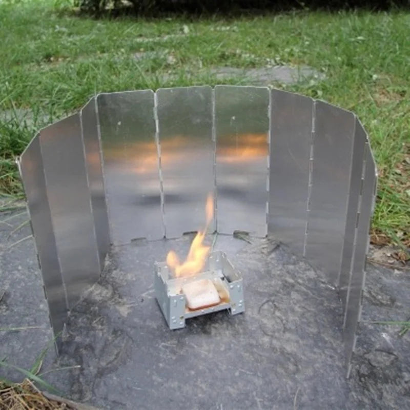 Gas Stove Wind Shield Aluminum Alloy